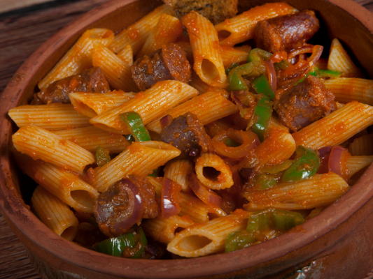 Sausage and Pepper Pasta