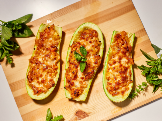 Stuffed Zucchini Boats