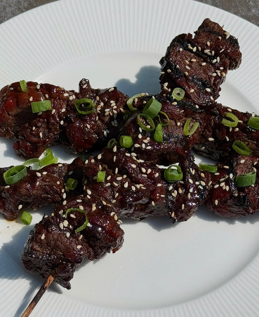 A Taste of Japan: Yakitori-Style Filet Tip Skewers