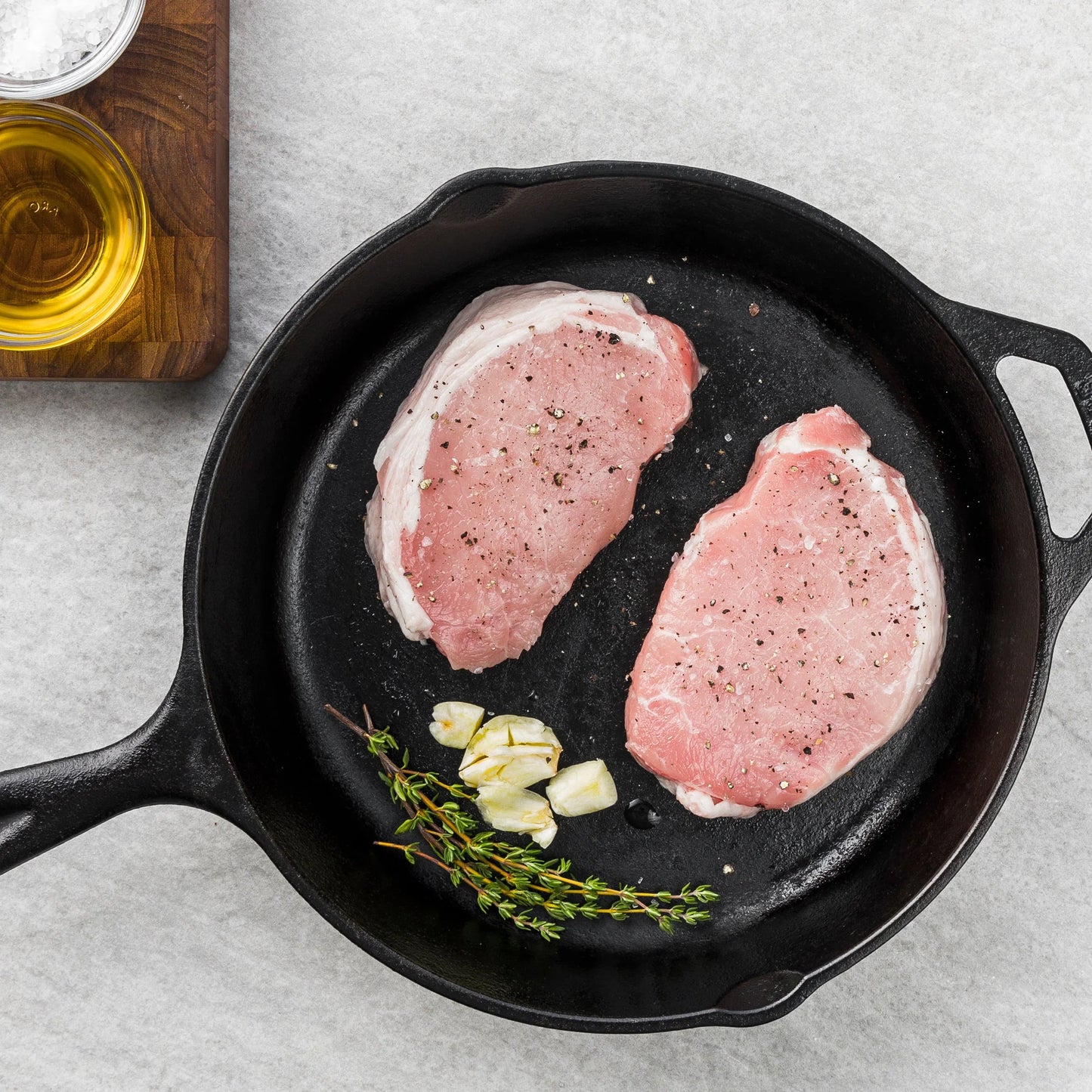 Pork Chops - (2) 6 oz.