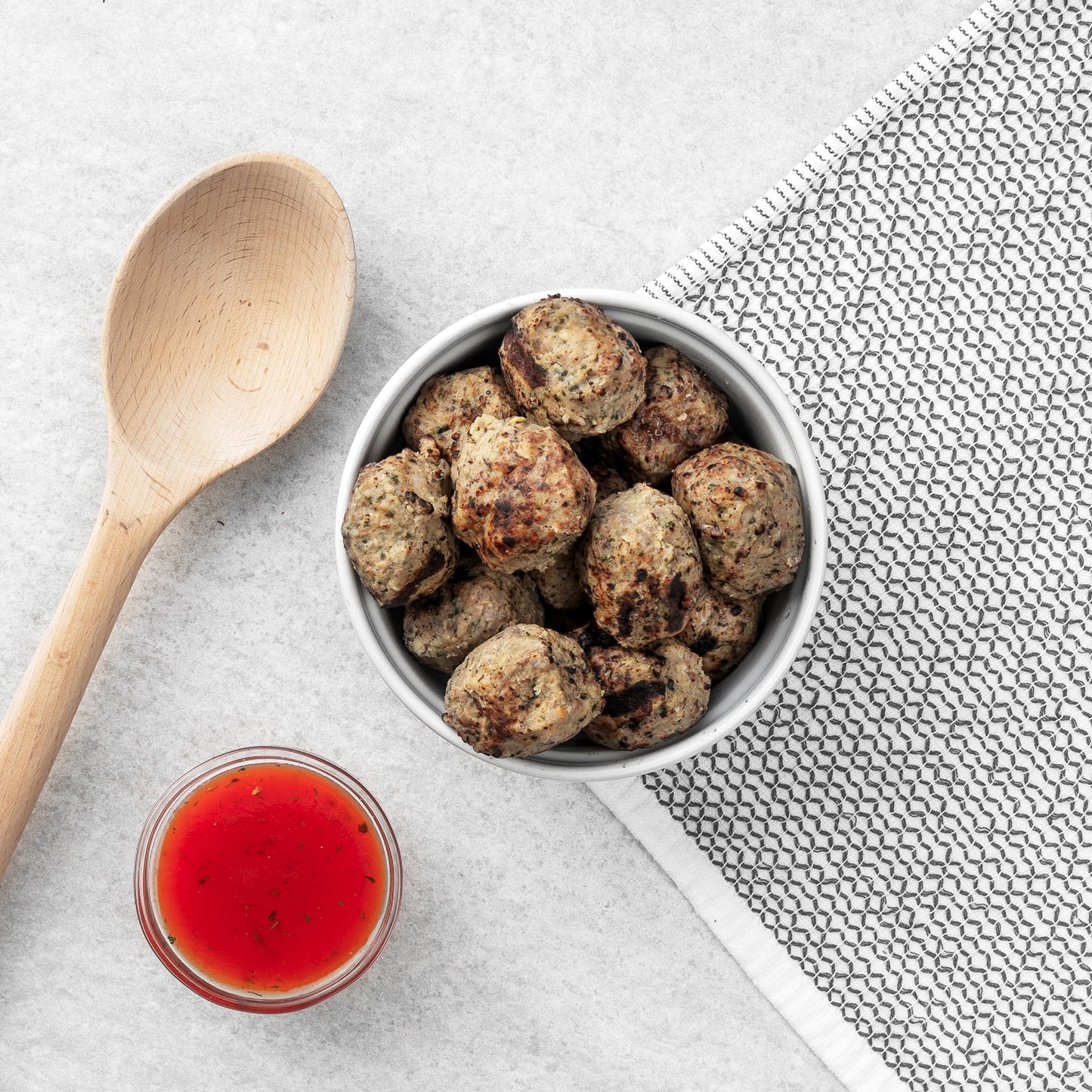 Beef Meatballs (Pre Cooked No Sauce)