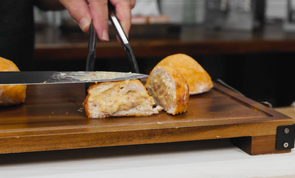 Bacon Cheddar Stuffed & Breaded Chicken Breasts