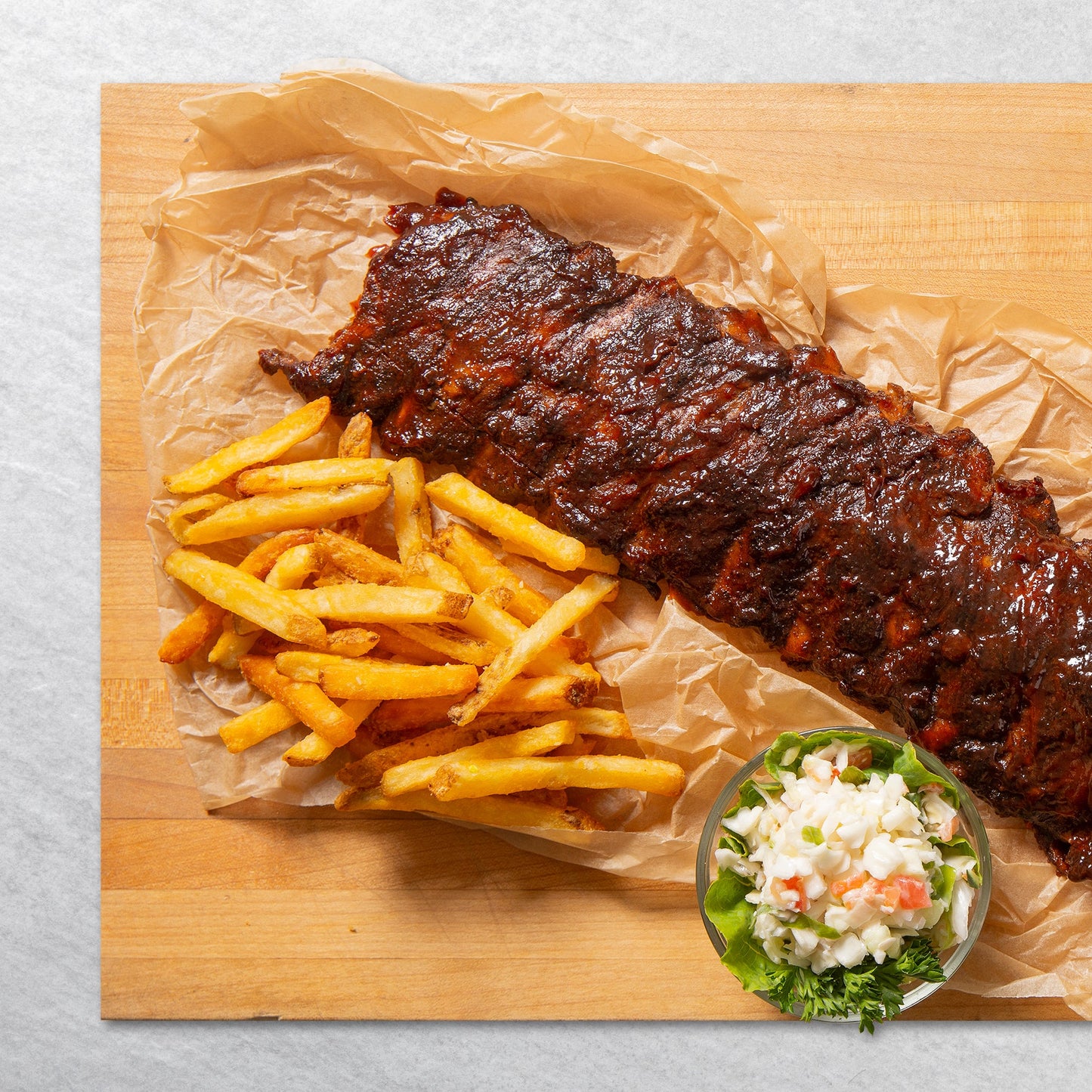 Bone-In Baby Back Ribs in Sauce (Pre-Cooked)